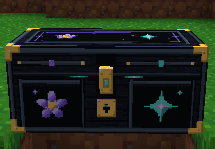 Assigned double chest showing the Wardrobe Vault texture